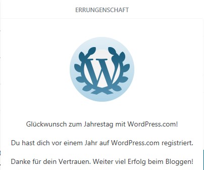 1 Jahr WORD Press